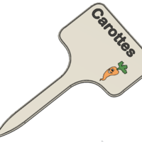Carrot Signs / Labels for garden - Thumbnail 3