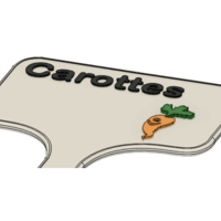 Carrot Signs / Labels for garden - Thumbnail 4
