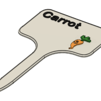 Carrot Signs / Labels for garden - Thumbnail 6