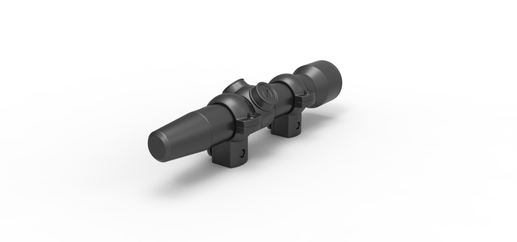Scope for cosplay blaster 7 3D Print 299209