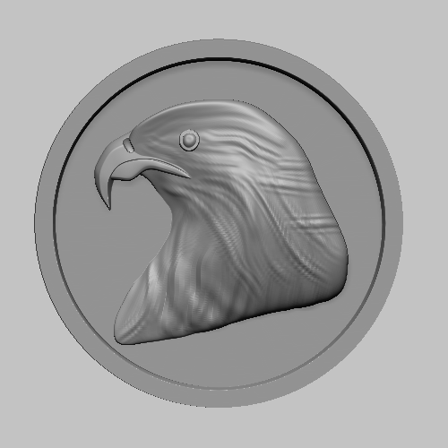 eagle 3d file 3D Print 299229
