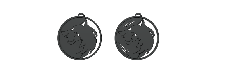 Witcher Necklace and Pedant, The Witcher Wolf Necklace