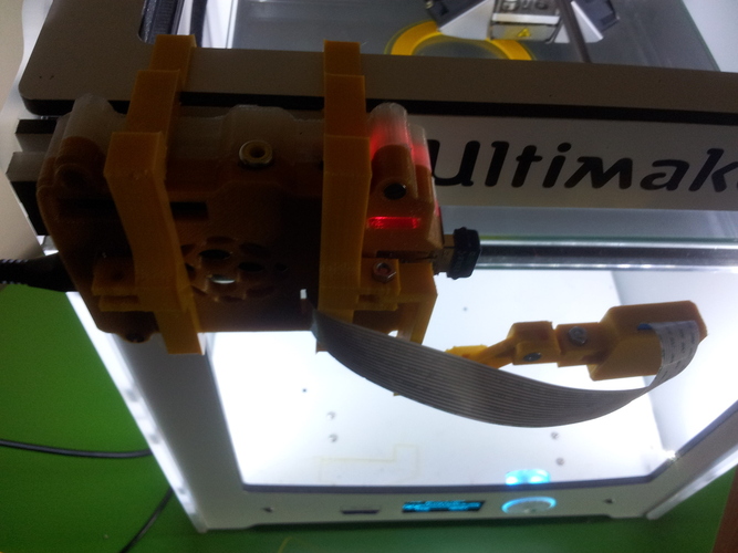 Raspberry and Raspicam mount for Ultimaker 2  3D Print 29927