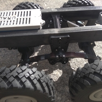 Crawler chasis 6x6 ural rc truck  - Thumbnail 3
