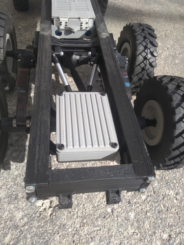 Crawler chasis 6x6 ural rc truck  3D Print 299286