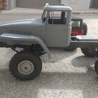 Crawler chasis 6x6 ural rc truck  - Thumbnail 6