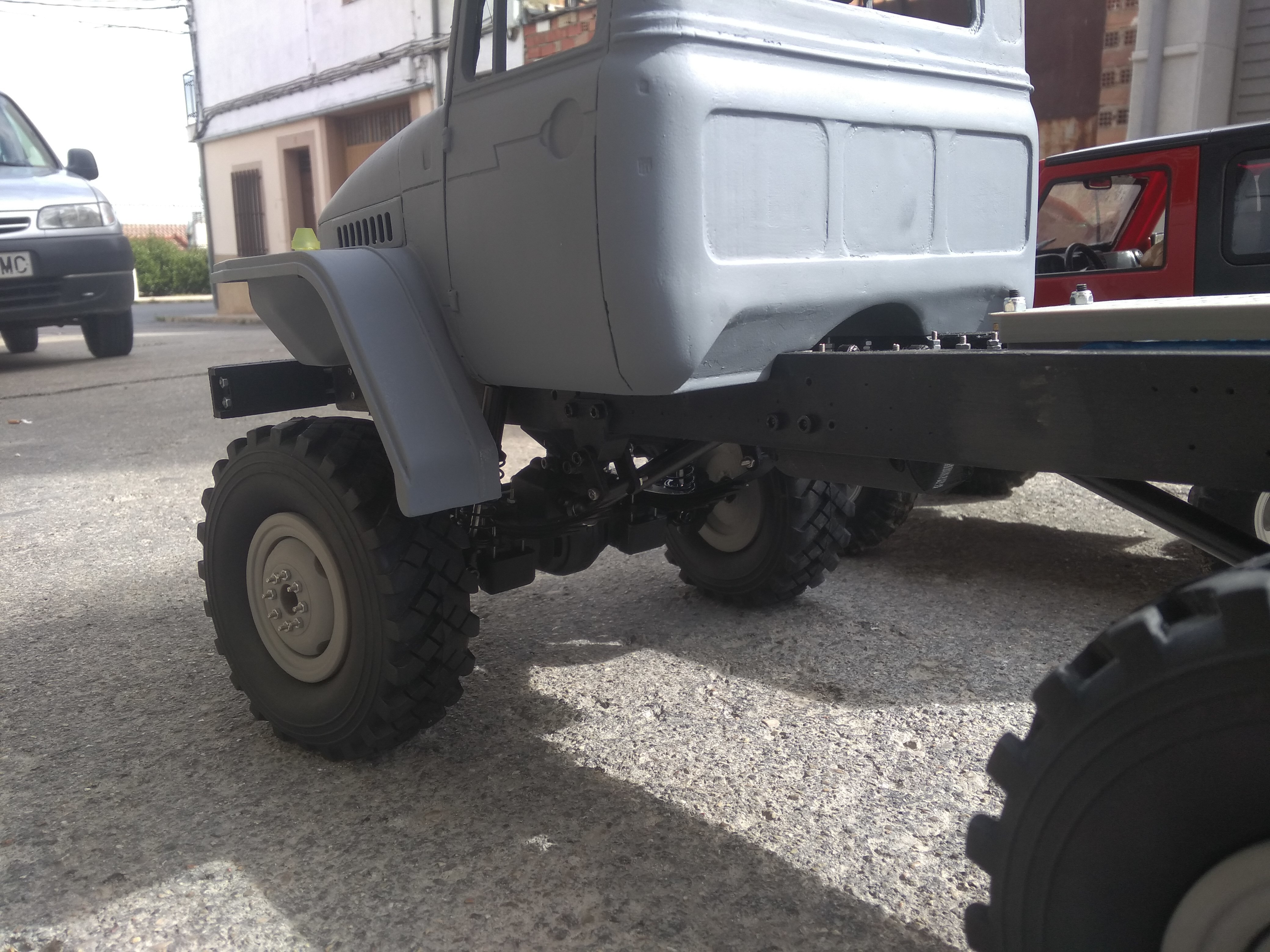 Crawler chasis 6x6 ural rc truck  3D Print 299292