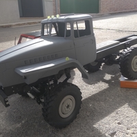 Crawler chasis 6x6 ural rc truck  - Thumbnail 11