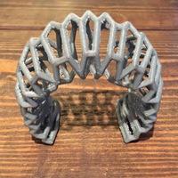 Small Jagged Cuff 3D Printing 29937