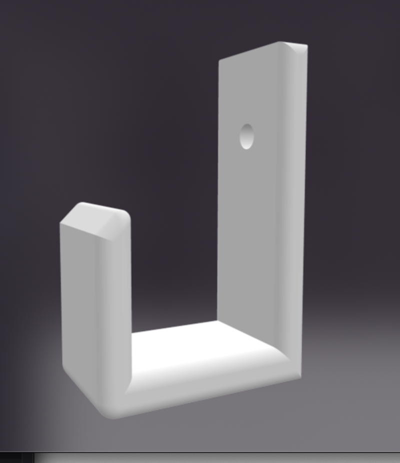 Headphone Hook mount 8020