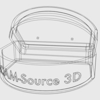 CAM-Source 3D: Night Guard/ Sports Guard/ retainer container - Thumbnail 2