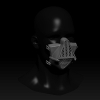 Quarantine Mask Darth Vader Style - Thumbnail 6
