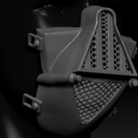 Quarantine Mask Darth Vader Style - Thumbnail 7