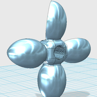 MakerTree 3D: A small screw-on propeller - Thumbnail 2