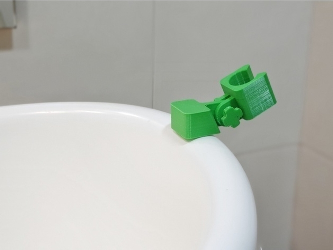 IKEA shower head holder for LÄTTSAM baby bath 3D Print 299484