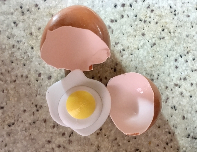 egg / miniatures fried eggs
