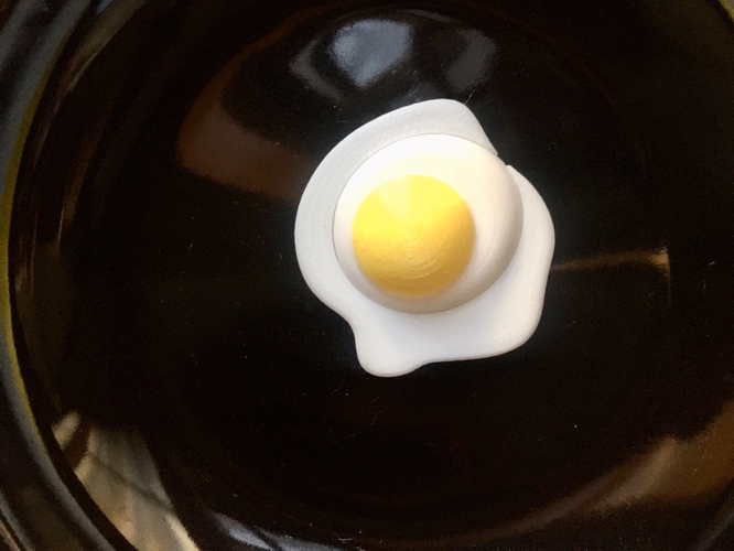 egg / miniatures fried eggs  3D Print 299543