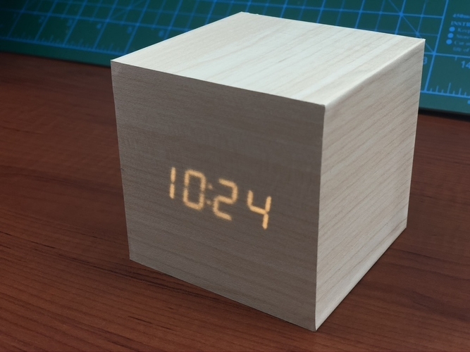 Cube Clock 3D Print 299555