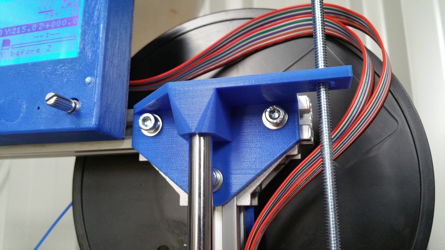 Adapto Z-Axis Upper 10mm (w/ Threaded Rod support) 3D Print 29969