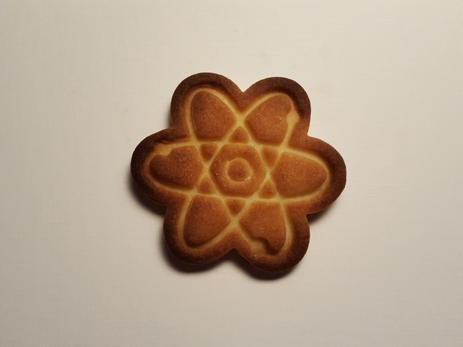 Atom Symbol cookie cutter 3D Print 299697