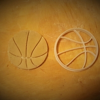 Basketball cookie cutter - Thumbnail 2