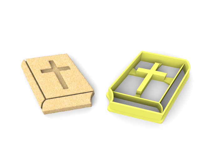 Bible cookie cutter 3D Print 299709