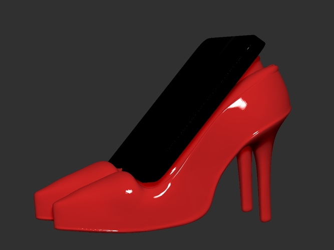 Women Shoes Phone & Tablet Holder 3D Print 29971