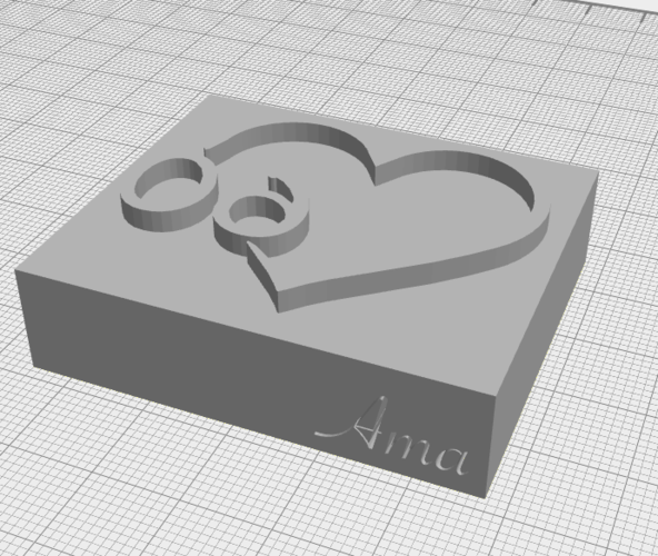 Diamond Wedding Soapstamp 3D Print 299796