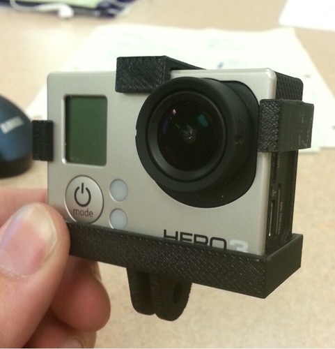 Minimal GoPro Frame 3D Print 29991