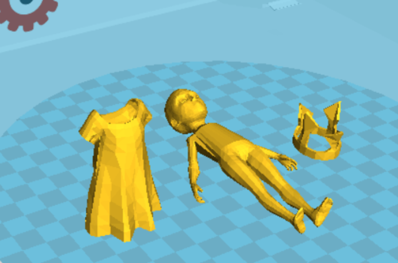 Original Aurora (Child of Light) for assembling