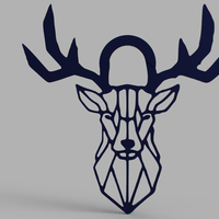 Small Deer keychain, necklace 3D Printing 300115