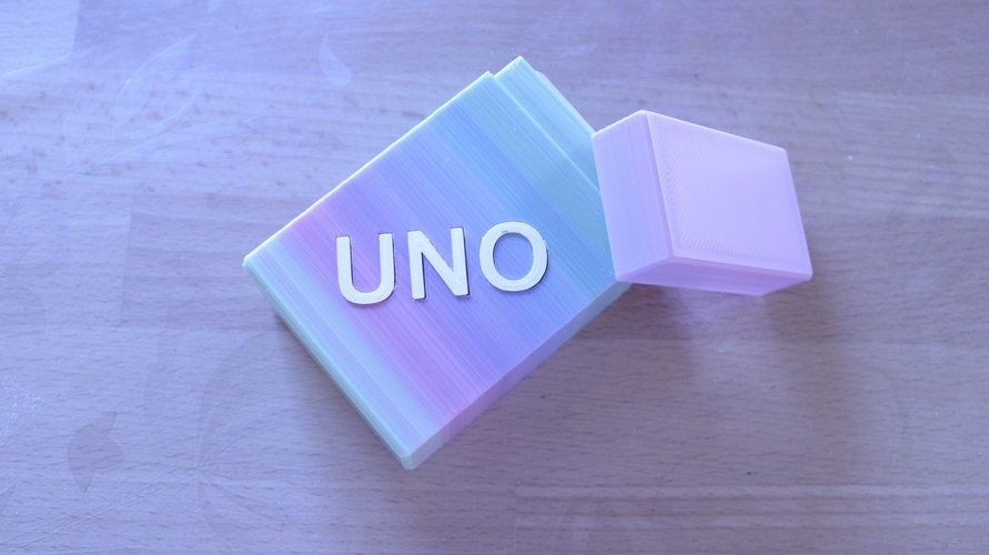 Box for your UNO game cards 3D Print 300237