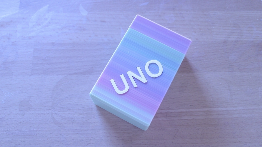 Box for your UNO game cards 3D Print 300240