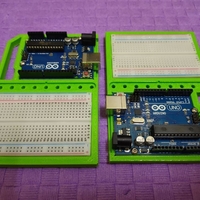 Arduino & Breadboard Case for Square Connector Breadboard - Thumbnail 2