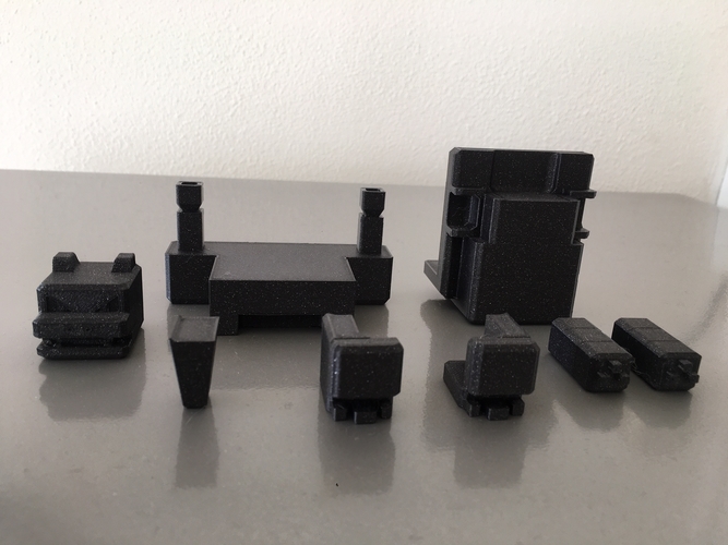 Blocky Blastoise 3D Print 300481