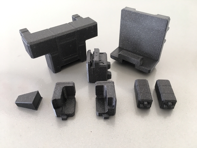 Blocky Blastoise 3D Print 300482
