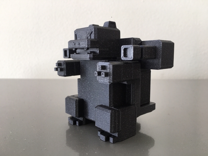 Blocky Blastoise 3D Print 300487