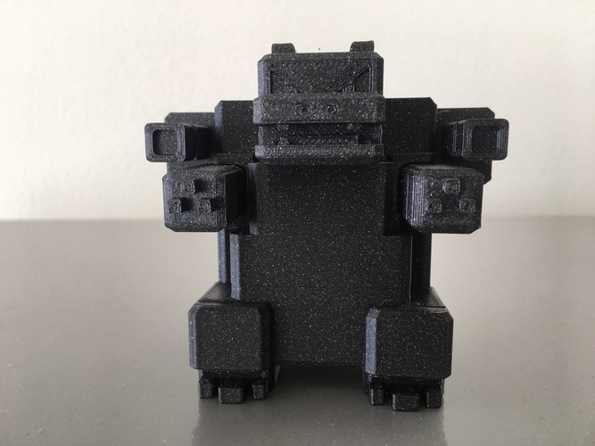 Blocky Blastoise 3D Print 300488