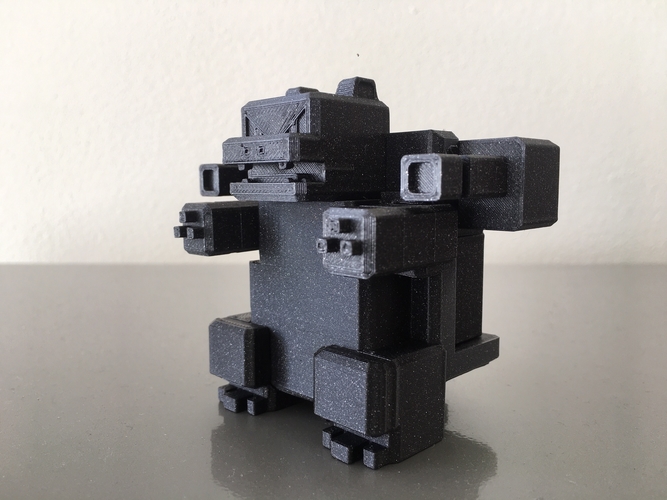 Blocky Blastoise 3D Print 300494