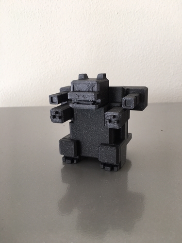 Blocky Blastoise 3D Print 300495