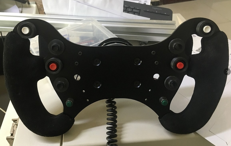 AMG GT3 STEERING WHEEL 3D PRINT