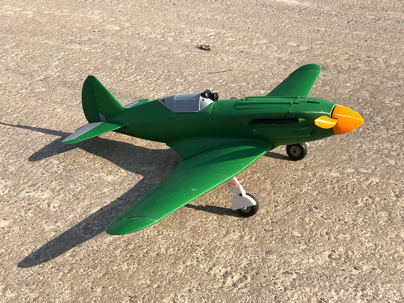 MIG-3 SOVIET FIGHTER (RC AIRPLANE 850MM WING)
