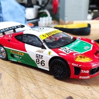 chasis 3d ferrari 360 slot scalextric - Thumbnail 2