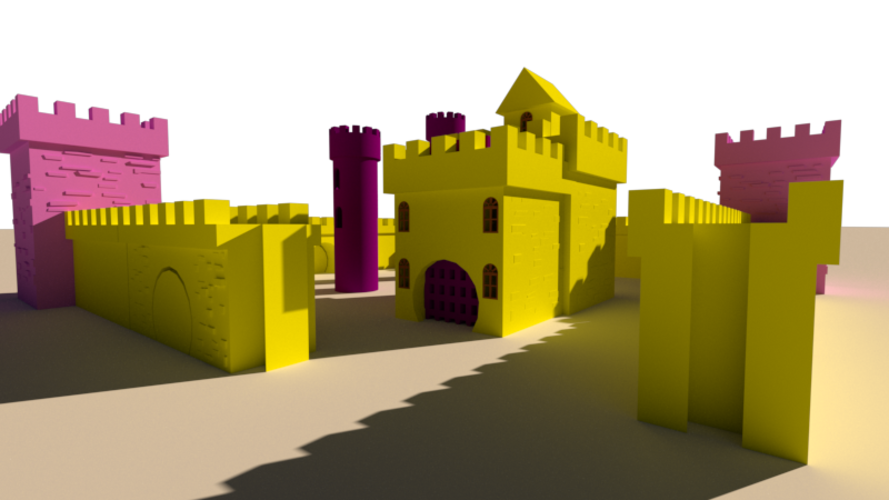 Castle Toy 3D Print 300606