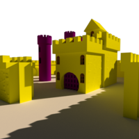 Small Castle Toy 3D Printing 300606