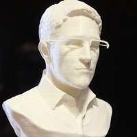 Snowden glasses (separated for easier printing) - Thumbnail 2