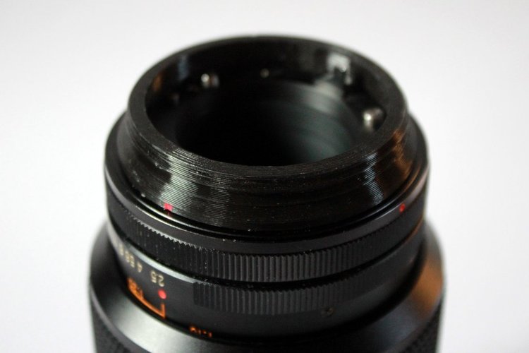 Canon FD lens adapter for GuerillaBeam 3D Print 30076