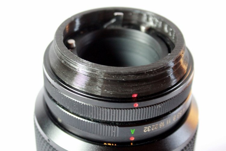 Canon FD lens adapter for GuerillaBeam 3D Print 30077
