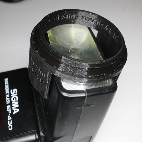 Electron flash adapters for Guerilla projectors 3D Print 30086