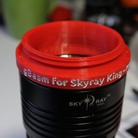 Small GuerillaBeam adapter for Skyray King flashlight 3D Printing 30088